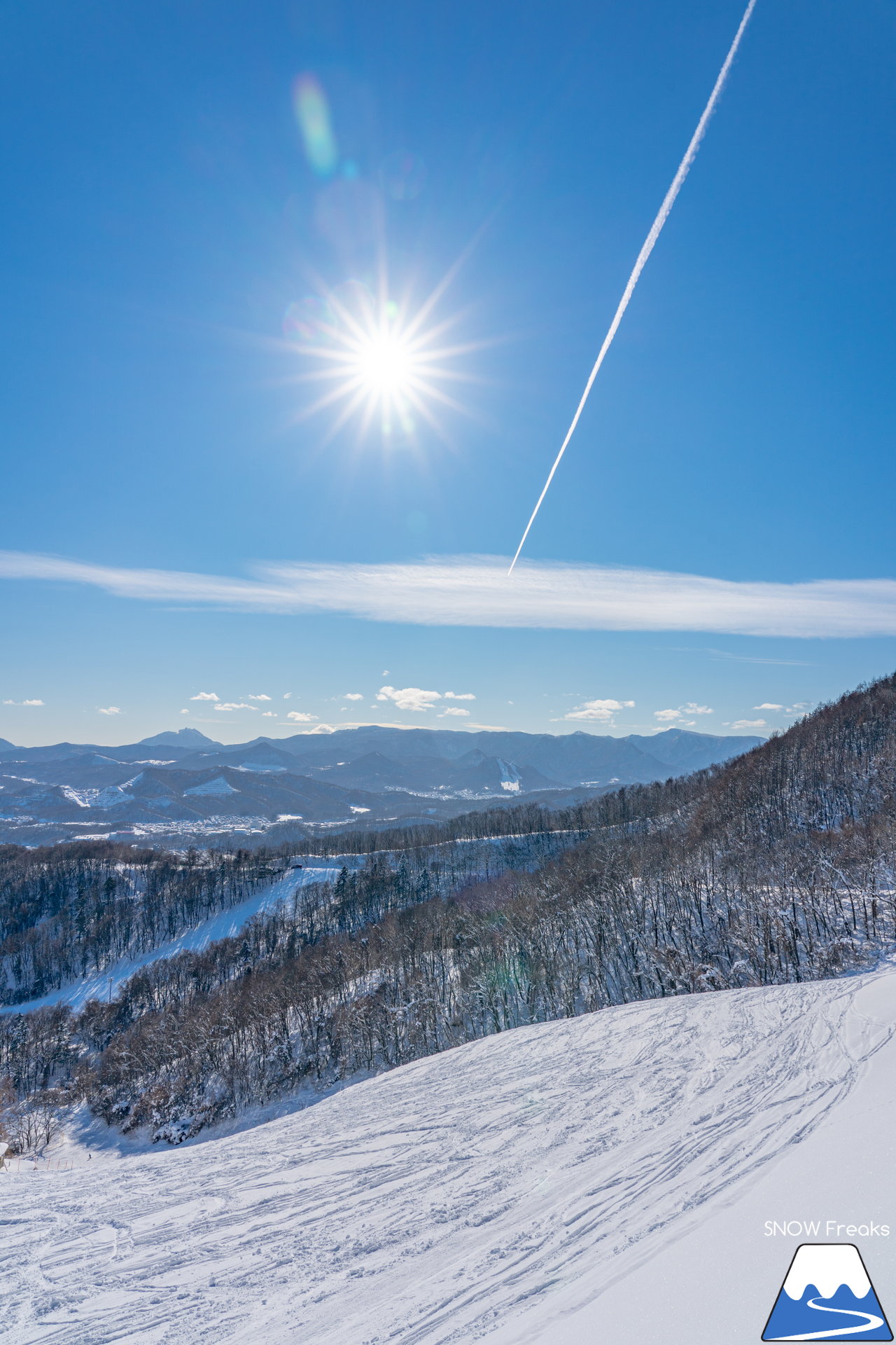 札幌藻岩山スキー場｜本日、雲一つ無い快晴！札幌藻岩山の全10コースの滑走にチャレンジ(^^)/